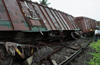 Goods Train derailed in Konkan railway route at Chiplun near Ratnagiri